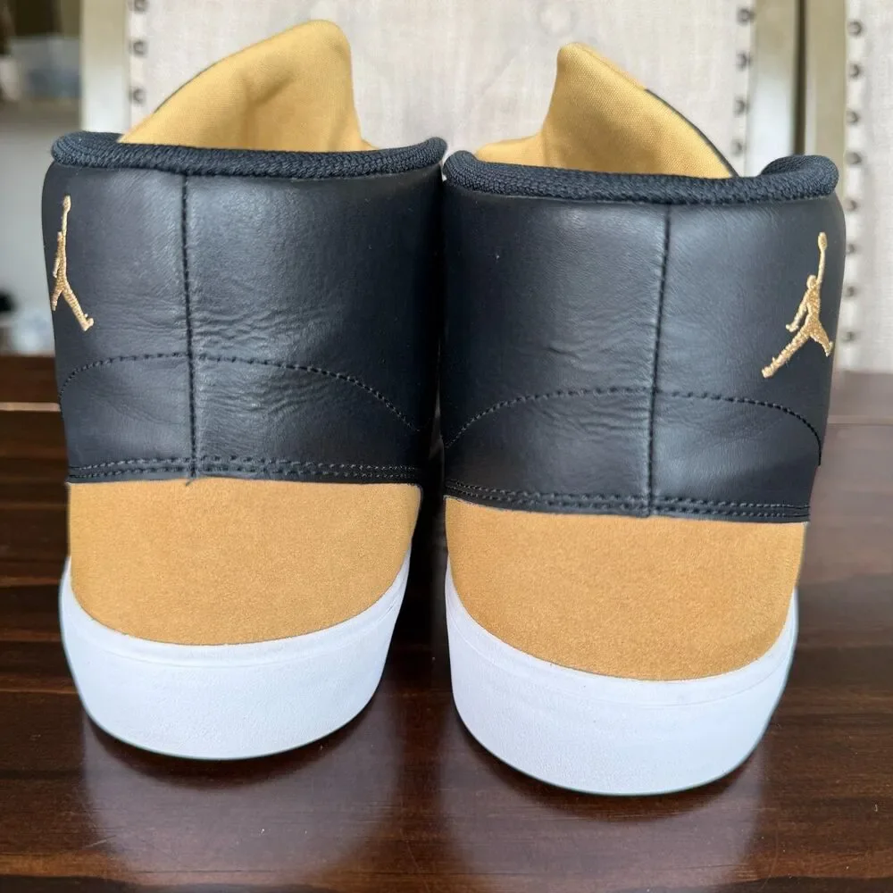 Nike Jordan Series.03 Mid Black/White-Elemental Gold Size 11 DA8026 017